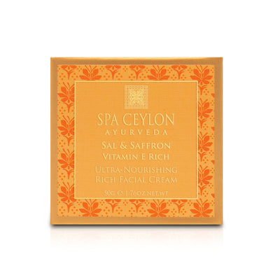 Sal & Saffron - Vitamin E Rich - Ultra-Nourishing Rich Facial Cream - 50g