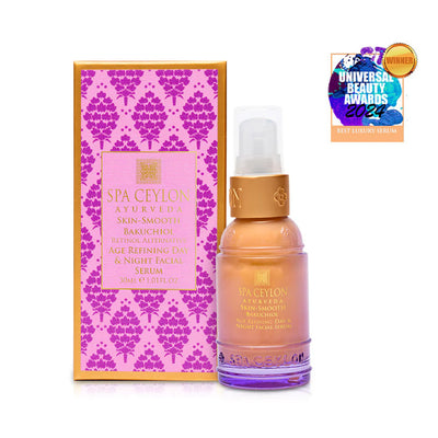Skin Smooth Bakuchiol - Retinol Alternative Age Refining Day & Night Facial Serum 30ml