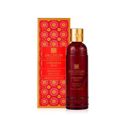 Cardamom Rose - Massage & Bath Oil 100ml