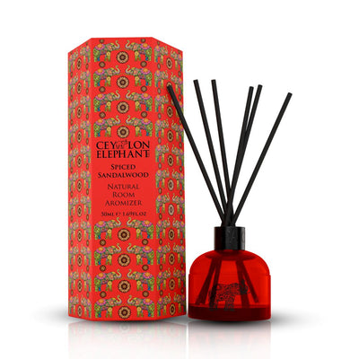 Ceylon Elephant Spiced Sandalwood - Natural Room Aromizer 50ml