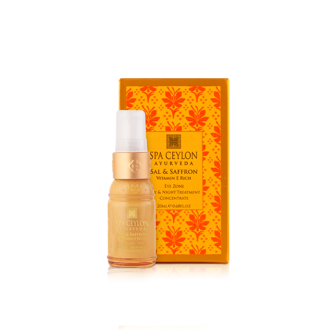 Sal & Saffron - Vitamin E Rich - Eye Zone - Day & Night Treatment Concentrate 20ml
