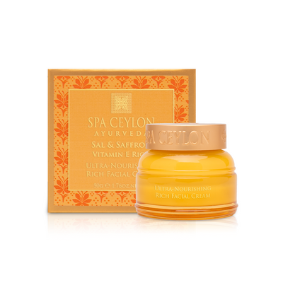 Sal & Saffron - Vitamin E Rich - Ultra-Nourishing Rich Facial Cream - 50g