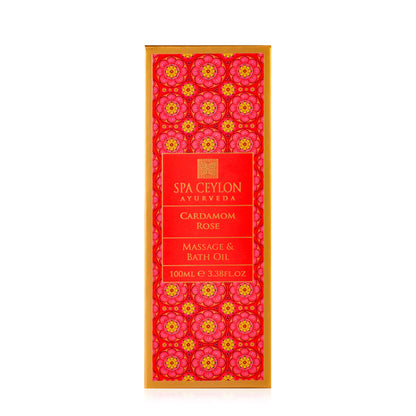 Cardamom Rose - Massage & Bath Oil 100ml