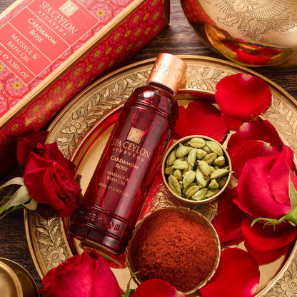 Cardamom Rose - Massage & Bath Oil 100ml