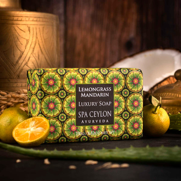 Lemongrass Mandarin - Luxury Soap 250g