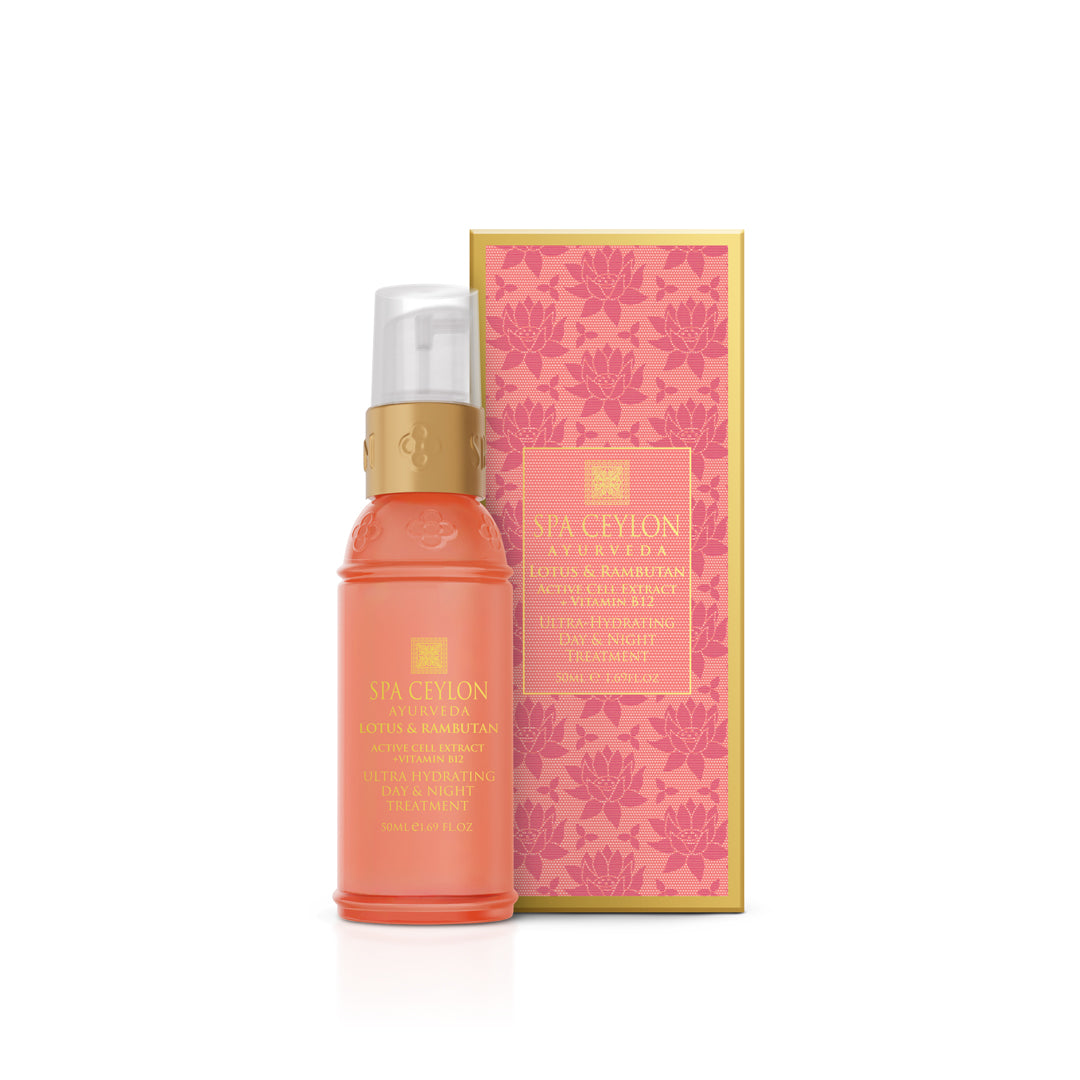 Lotus & Rambutan - Active Cell Extract + Vitamin B12 Ultra-Hydrating Day & Night Treatment 50ml