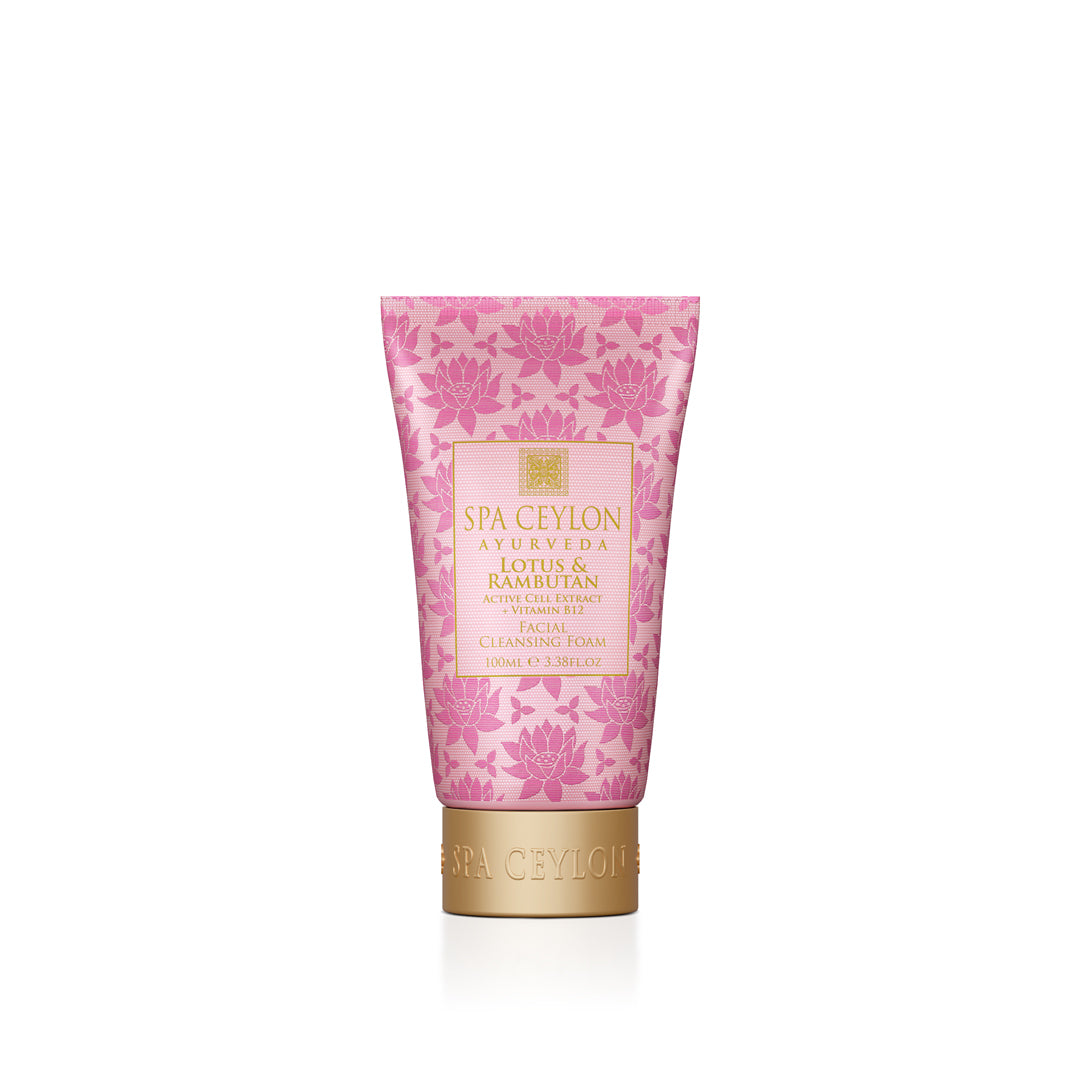 Lotus & Rambutan - Active Cell Extract + Vitamin B12 - Facial Cleansing Foam 100ml